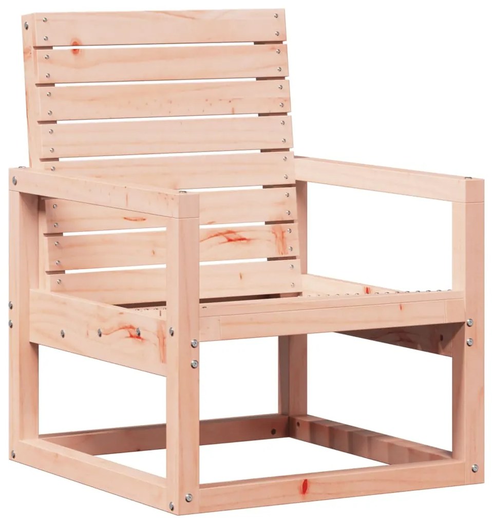 Set salotto da giardino 3 pz in legno massello di douglas