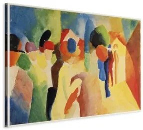 Quadro - With a Yellow Jacket (August Macke) Standard 90x60