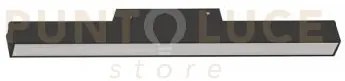 Gorizia re/p -modulo led incastro magnetico nero 3000k 335lm 7,2w p...