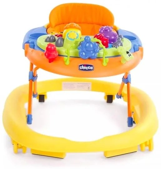 Chicco - Passeggino per bambini WALKY TALKY 2xAA giallo/blu