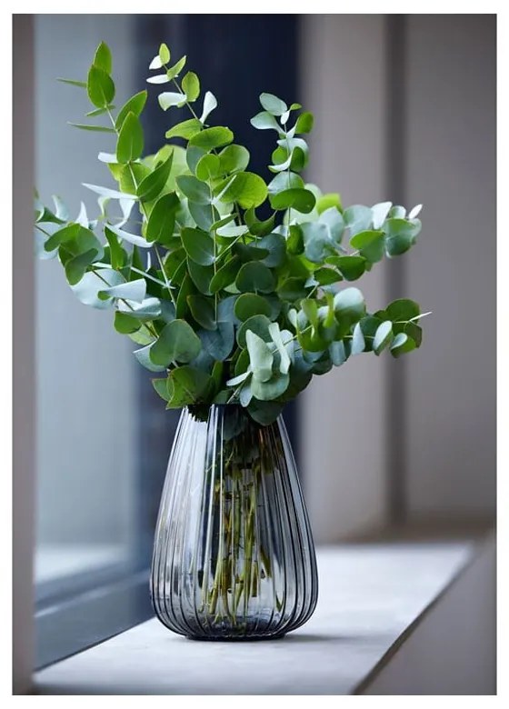 Vaso in vetro grigio Kusintha - Bitz