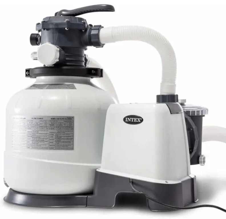 Intex - Pompa con Filtro a Sabbia Krystal Clear 26648GS 10,5 m³/h