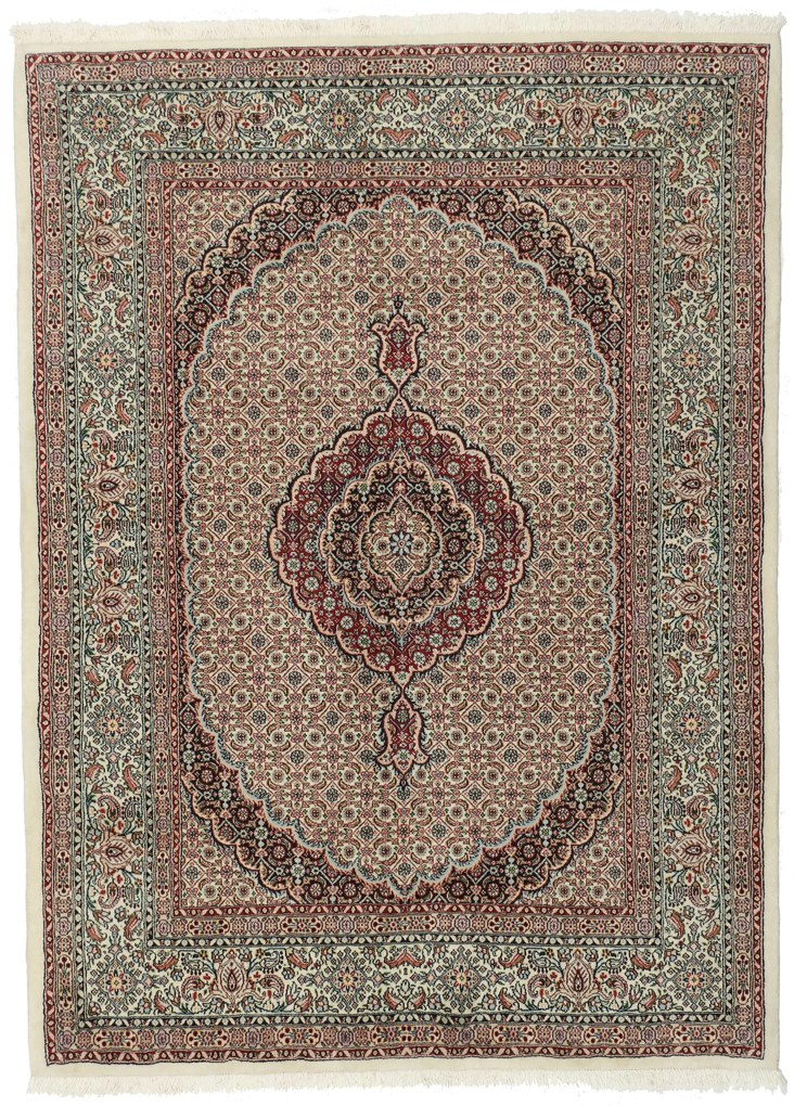 Moud Tappeto 160 x 210 (Iran) Annodato A Mano