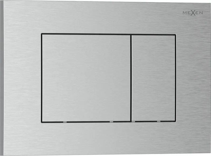 Mexen Tex 02 pulsante di scarico, nichel spazzolato - 6102-10