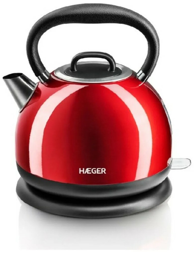 Bollitore Elettrico con Teiera Haeger Red Cherry 2200 W (1,7 L) 1,7 L