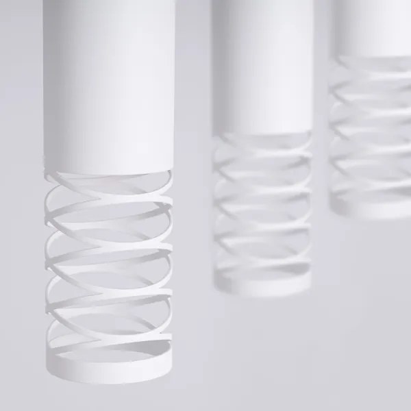 Sollux SL.1688 - Lampadario a sospensione con filo LAMI 3xGU10/10W/230V bianco