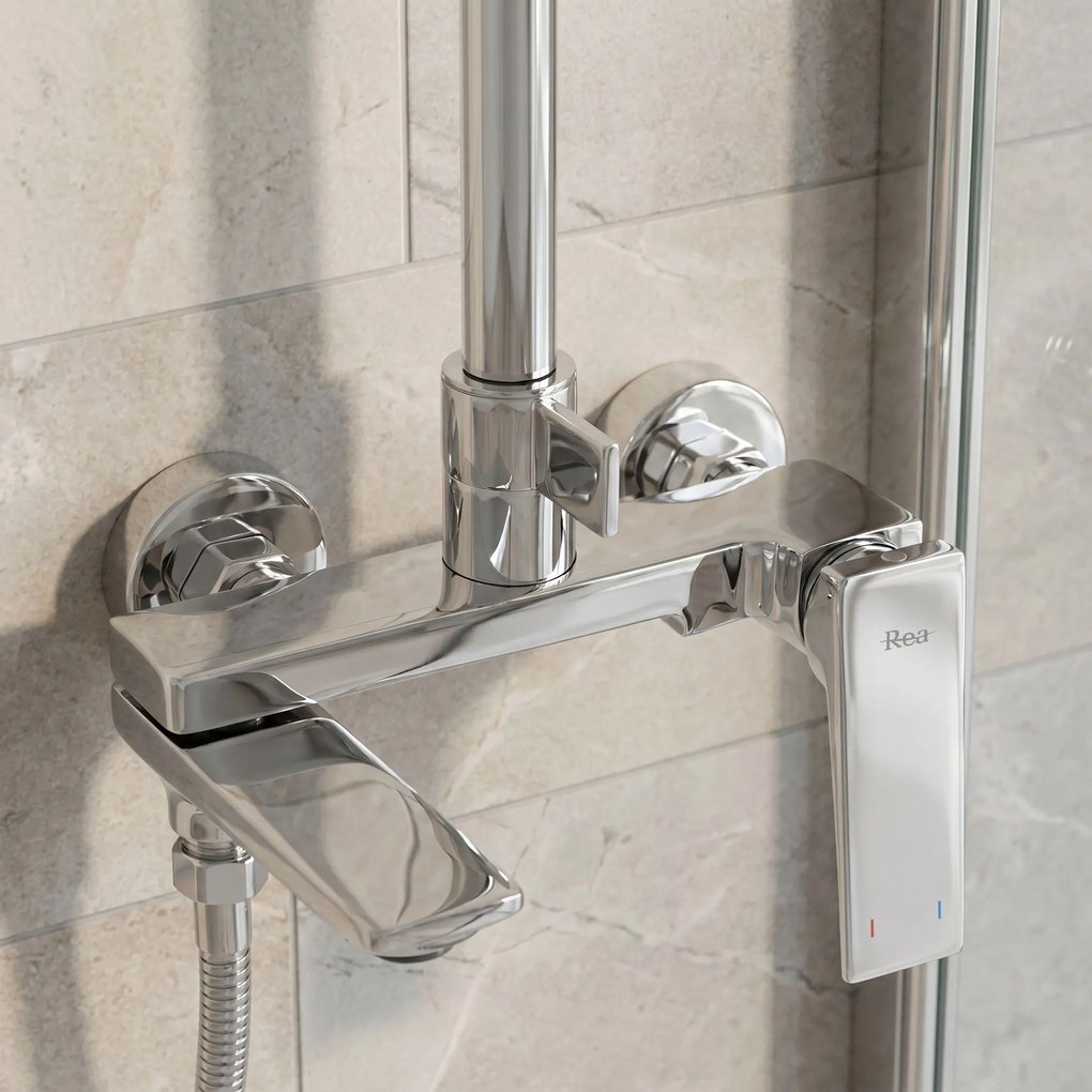 Set doccia Rea Prime Chrome