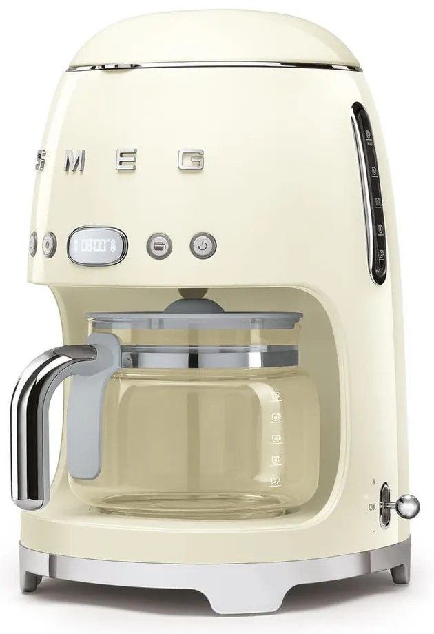 Macchina per caffè filtro bianco crema 50's Retro Style - SMEG