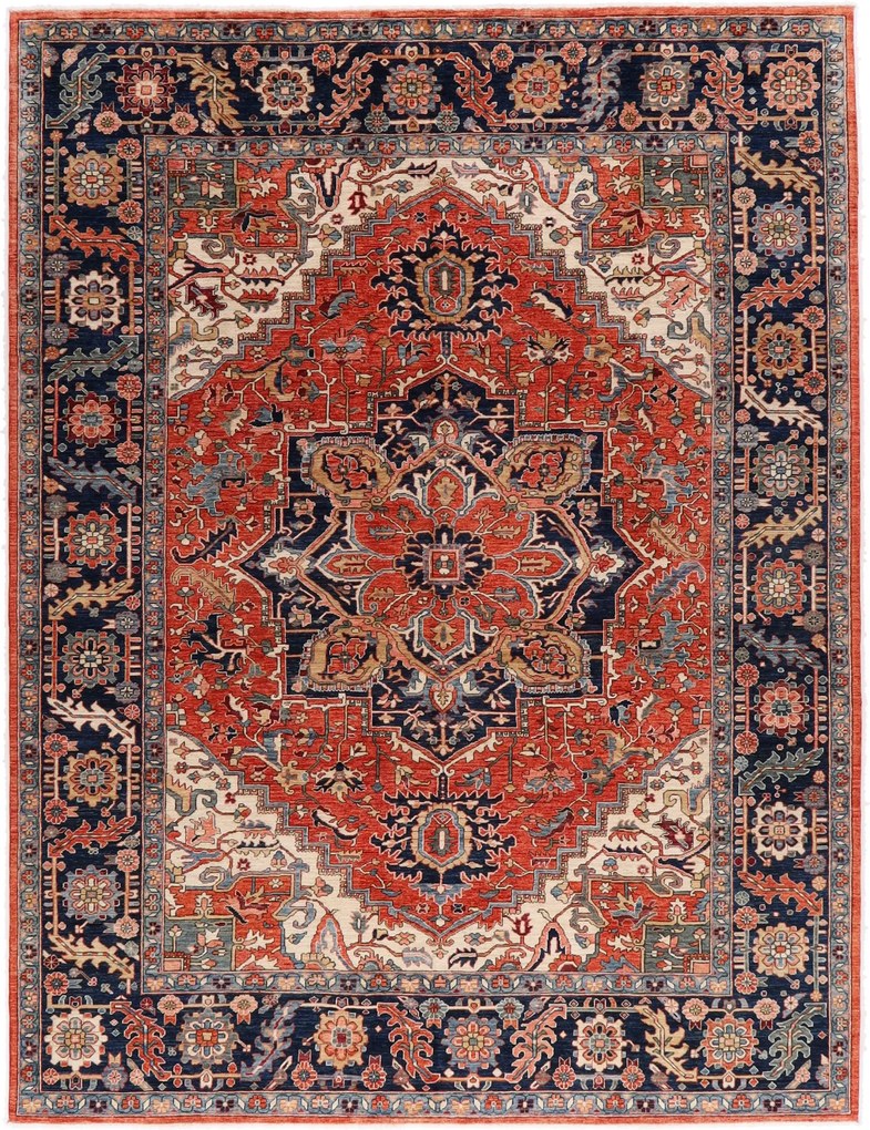 Heriz Tappeto orientale 270 x 360 (Pakistan) Annodato A Mano