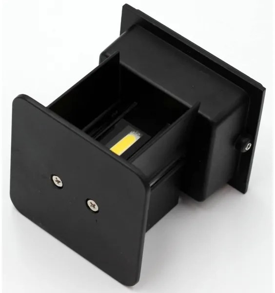 Applique da esterno a LED 2xLED/3W/230V IP54 nero