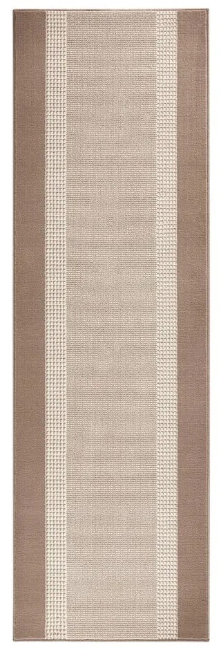 Runner beige-marrone , 80 x 200 cm Basic - Hanse Home