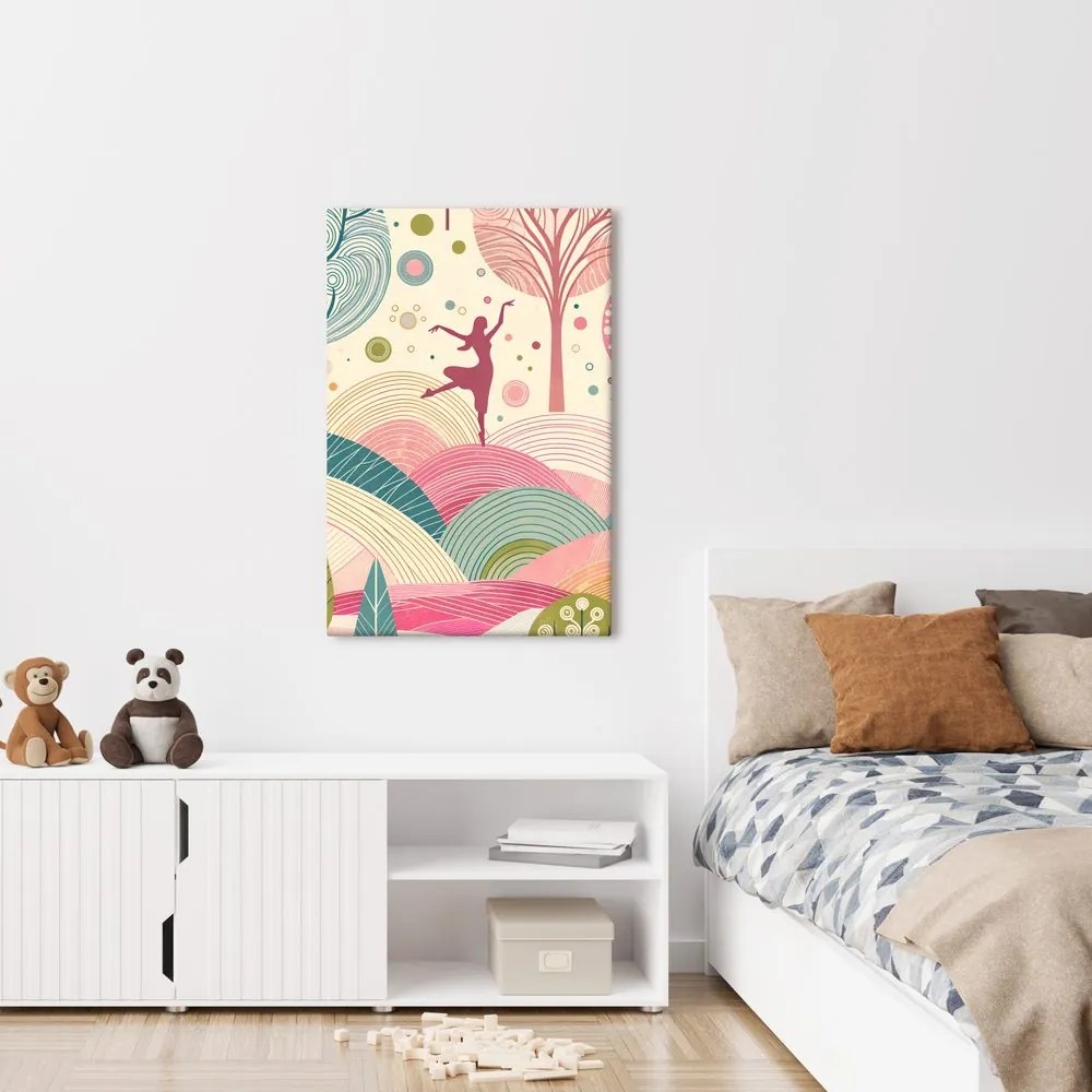 Quadro su tela – Danza nel paesaggio