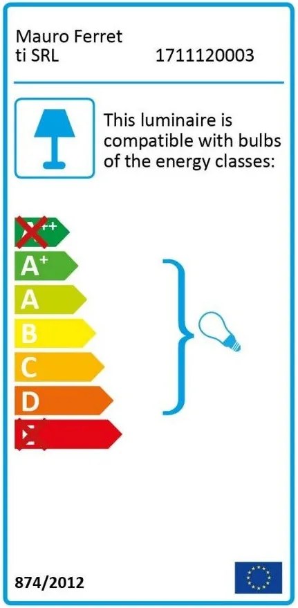 Lampada da tavolo bianca/dorata con paralume in vetro (altezza totale 74 cm) Glamy – Mauro Ferretti