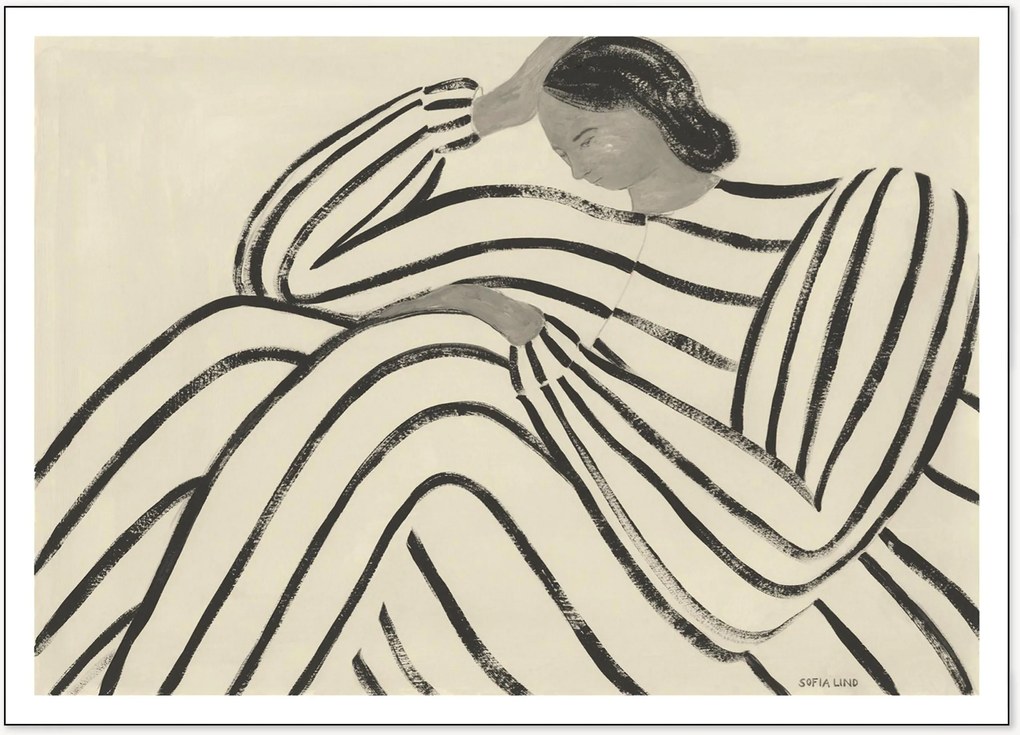 Poster Waiting by Sofia Lind x The Poster Club