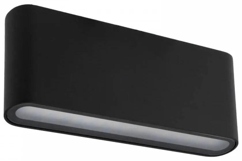 Applique LED 12W Bidirezione IP65 CCT Bianco Variabile - Nera Colore Bianco Variabile CCT