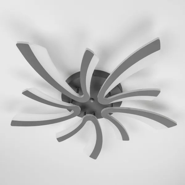 Brilagi - Lampadario a plafone LED dimmerabile TWIST LED/55W/230V 3000-6500K antracite + +TC