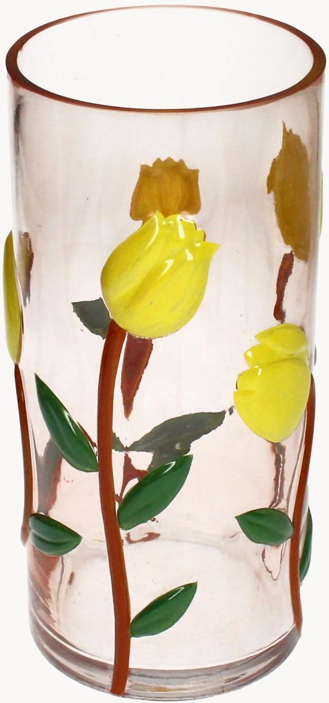 Vaso in vetro Tulip, alt. 25 cm
