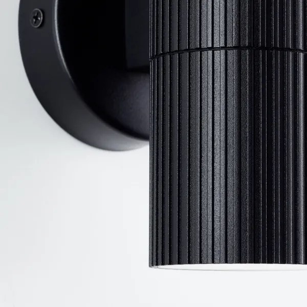 Brilliant - Applique da esterno KEOLA 2xGU10/10W/230V IP44 nero