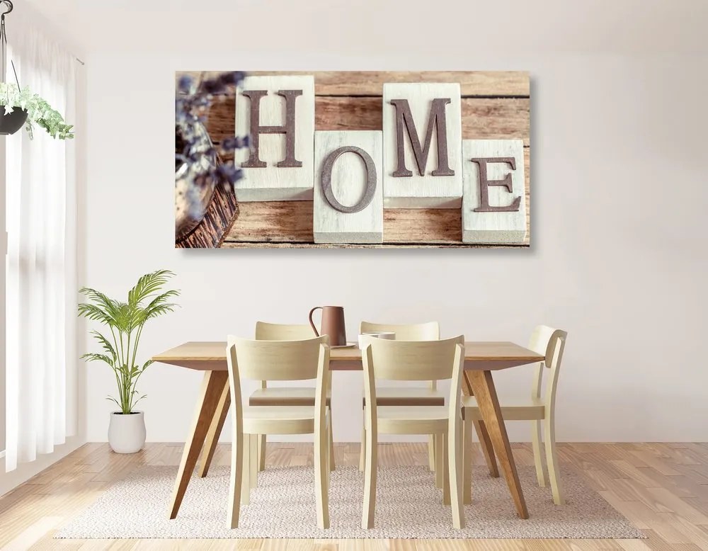 Stampa su tela – Lettere Home