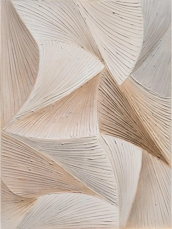 Dipinto su tela Astrattoo 24, beige 120 x 90 cm