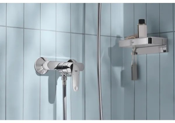 GROHE 41107000 - Mensola doccia START CUBE 20 cm in cromo lucido