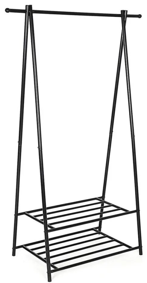 Appendiabiti da terra LINEA nero