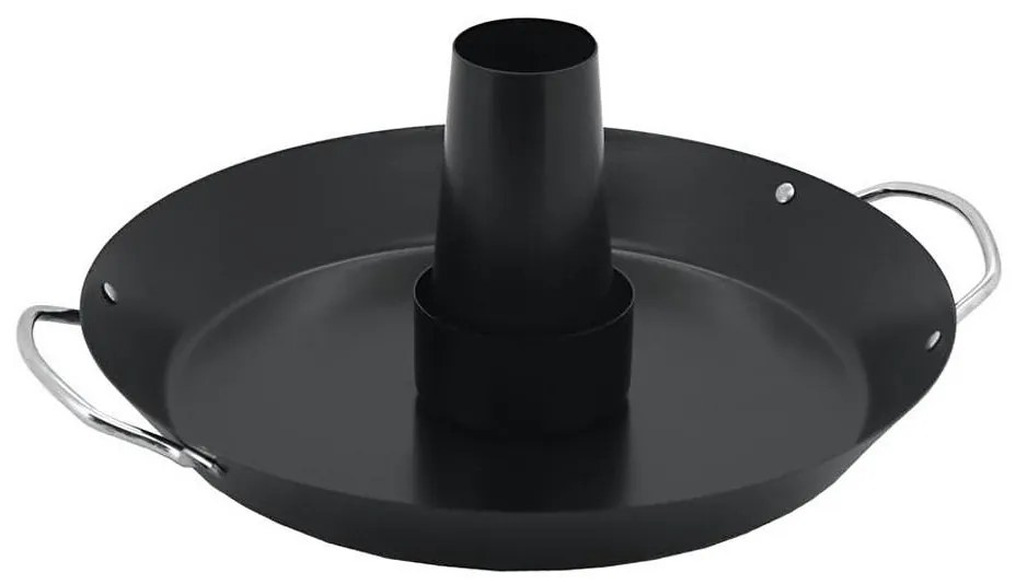 Supporto per griglia con padella per pollo 30 cm
