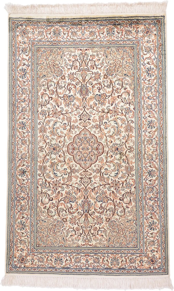 Cashmere Silk Tappeto 130x80 (Indian) Annodato A Mano