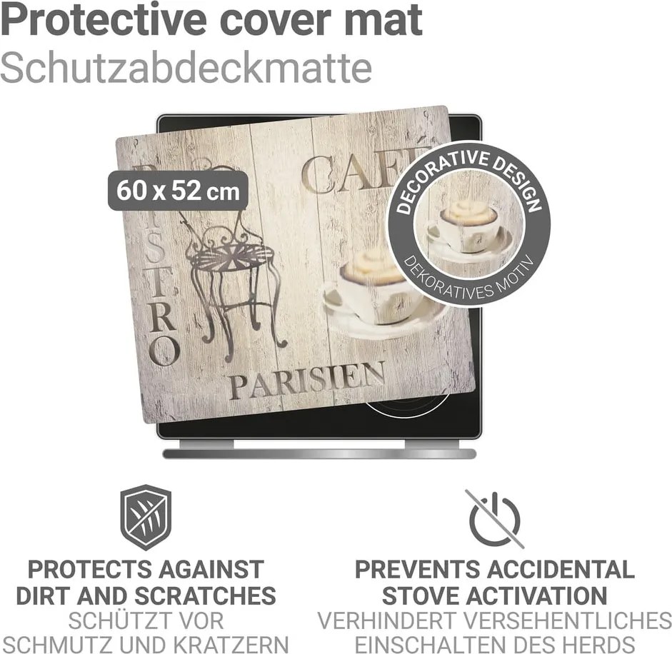 Copri fornelli in PVC 60x52 cm Bistro – Wenko