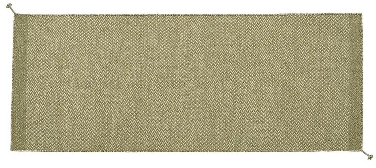 Muuto - Ply Coperta rPET 200x80 Moss Verde Muuto