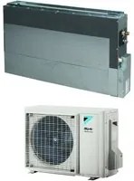 Climatizzatore Condizionatore Daikin Bluevolution a Pavimento ad Incasso SkyAir Alpha-Series 12000 Btu FNA35A9 + RZAG35A R-32 Wi-Fi Optional