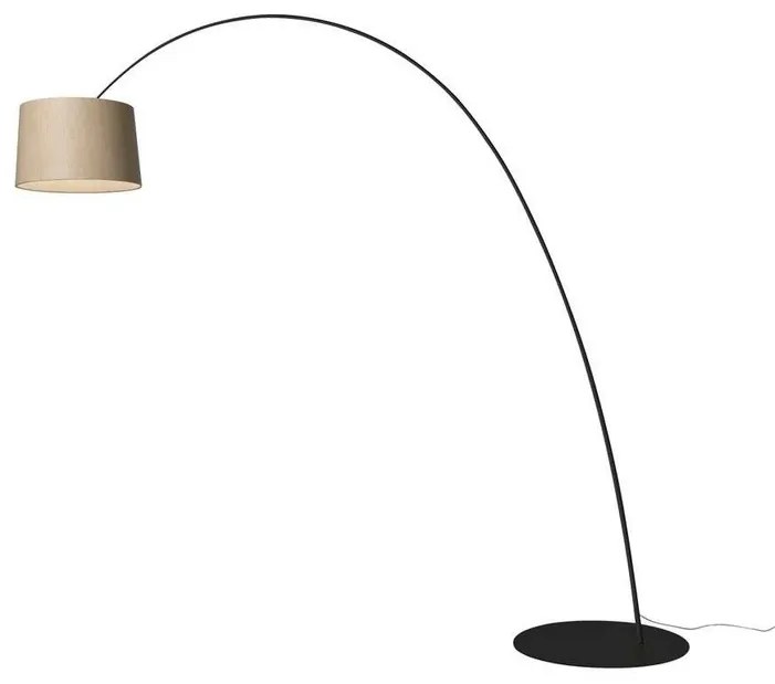 Twiggy Elle Quercia Piantana Tunable Bianco Nero - Foscarini