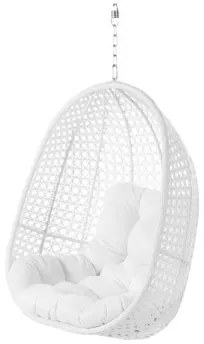 Sedia da giardino sospesa Dido Bianco 81 x 64 x 111,5 cm