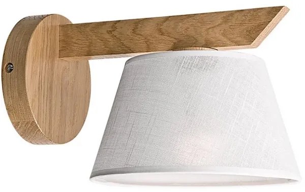 Lampada da parete ANTONIO 1xE14/40W/230V rovere