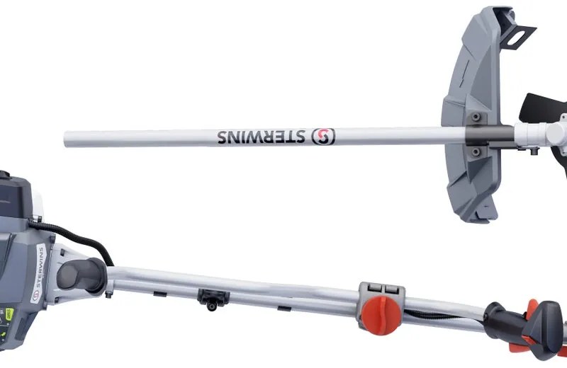 Decespugliatore a scoppio 2 tempi 51.7 cm³ in alluminio STERWINS PBC2-52B-B.22 impugliatura a manubrio con lama in acciaio a 3 denti