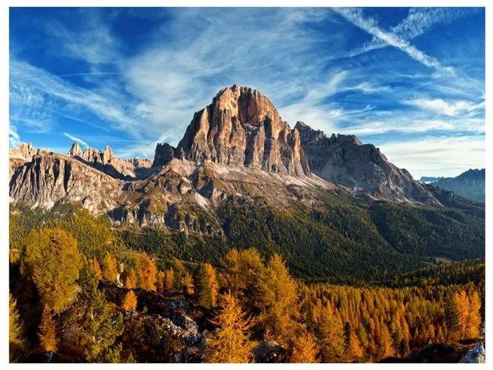 Fotomurale Vista panoramica delle Dolomiti italiane