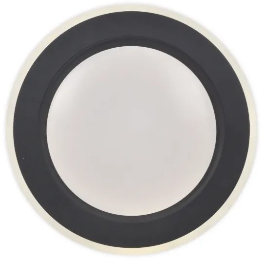 Top Lampada - Plafoniera LED dimmerabile NORMAN LED/51W/230V nero + +TC