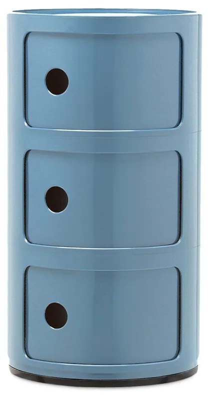 Kartell - Componibili 3 Tavolino Sky Blu Kartell