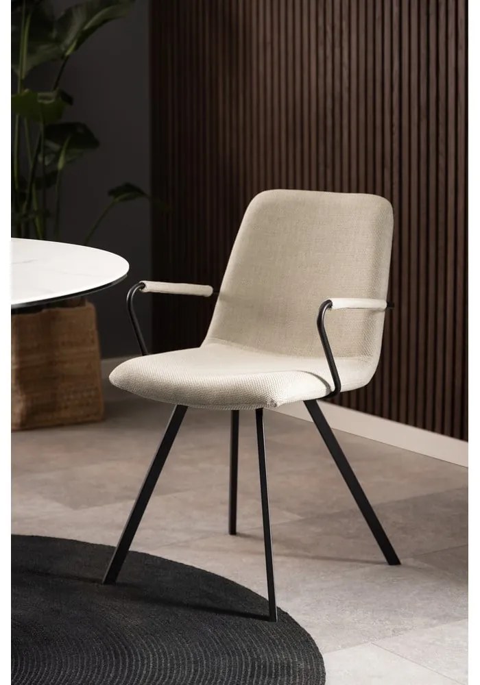 Sedie da pranzo color crema in set di 2 Selina - Actona