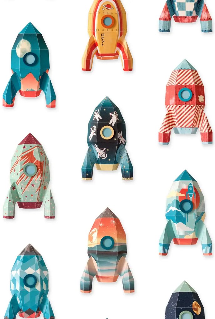 studio ditte Carta da parati Rocket - Rocket