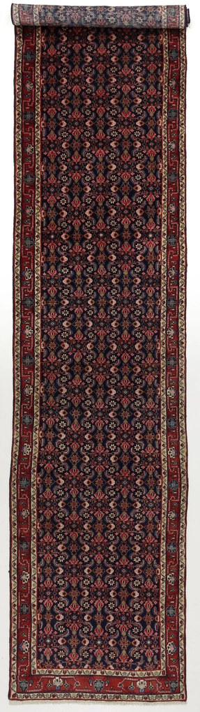 Hamedan Tappeto persiano 100x490 (Iran) Annodato A Mano