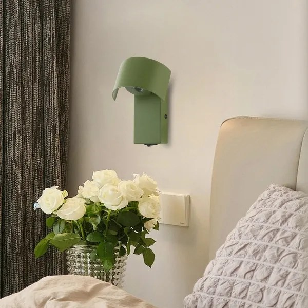 Brilagi - Applique a LED VASTO LED/3W/230V verde