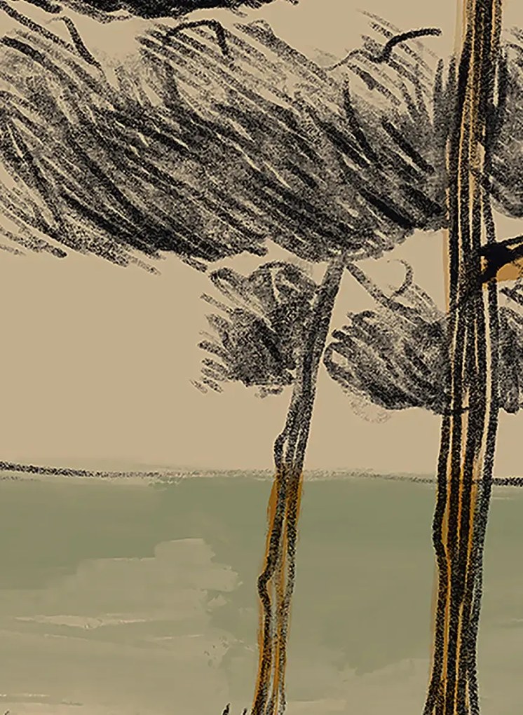 Elitis Wandbild Hors Saison - Panel 8