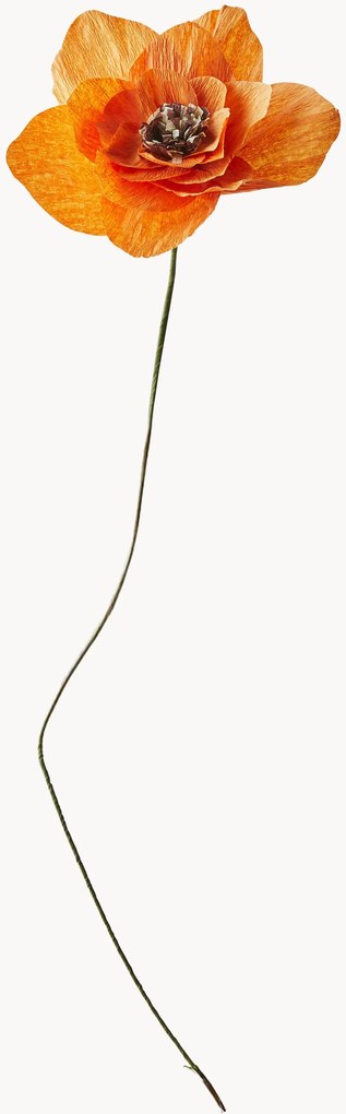 Fiore artificiale fatto a mano Poppy