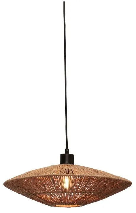 Lampada a sospensione con paralume in juta di colore naturale ø 40 cm Iguazu - Good&Mojo