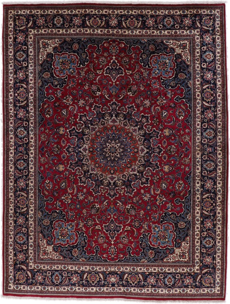 Mashad Tappeto persiano 390 x 300 (Iran) Annodato A Mano