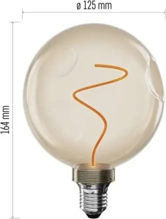 Lampadina LED DECO VINTAGE CG125A E27/4,5W/230V 1800K