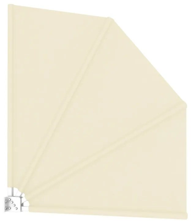 Tenda da sole tinta unita beige L 140 x H 140 cm