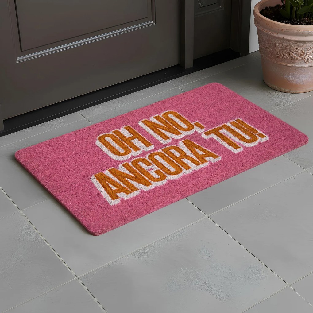 Zerbino 40x70 cm rosa Zerbinomania