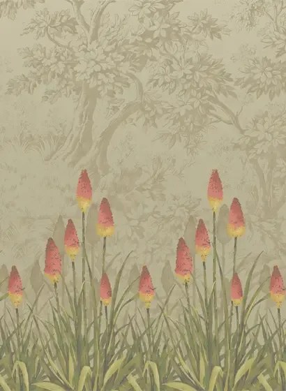 Little Greene Carta da parati Upper Brook Street - Midi
